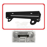 Porta Placa Winch Con Rodillos Jeep Wrangler Universal