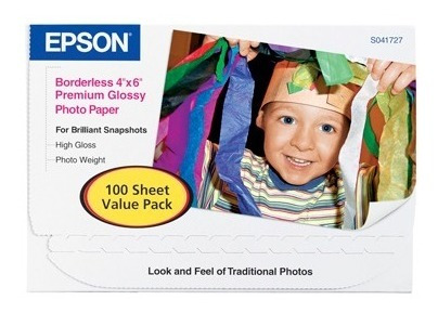 Papel Epson Fotografico Glossy Premium 4 X6  C/100
