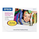 Papel Epson Fotografico Glossy Premium 4 X6  C/100