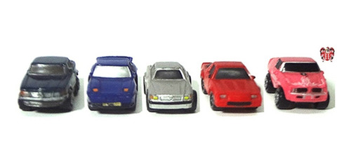 Micro Machines Set 5 Autos 70s 80s Mercedes Pontiac Clásicos