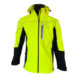 Campera Softshell Combinada Térmica Impermeable