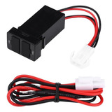 12v-24v 2.1a Doble Puerto Usb Cargador De Coche Adaptador