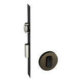 Fechadura Rolete Porta Pivotante Pado Bronze Oxidado Antique