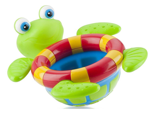 Juego De Agua Para La Bañera Bebe Nuby Tortuga Para El Baño