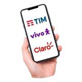 Crédito Celular Vivo Tim Claro Pague 13 E Receba 20