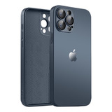 Capa Luxo Glass Case Original Para iPhone 11 Ao 14 Pro Max