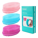 Esfoliante Corporal De Silicone Loofah 3, Esfoliante De