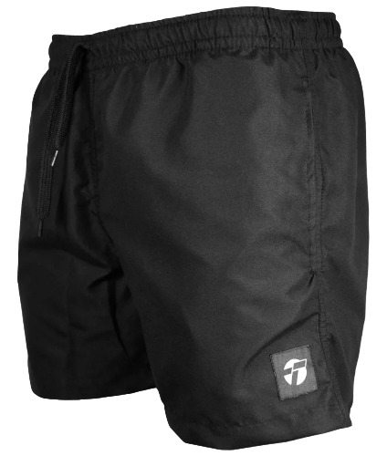 Short Topper De Baño Slim Negro Hombre Deporfan