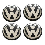 4x Centros  De Rin Original Vw De 56mm Jetta Bora Golf Etc