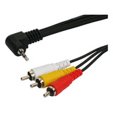 Cable Av Audio Y Video Plug 2.5mm A 3 Rca 1.5mts - 