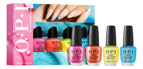 Opi Coleccion Summer Make The Rules Pack Mini X 4 Unidades