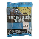 Tierra De Color Azul De Primera Bolsa 1 Kg