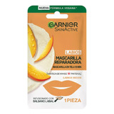 Mascarilla En Tela Reparadora De Labios Garnier Mango 