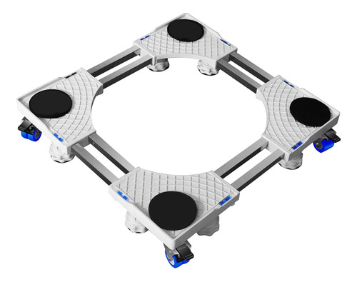 Base Soporte Lavadora/ Nevera 8 Pies Fuertes 4 Ruedas Pedest