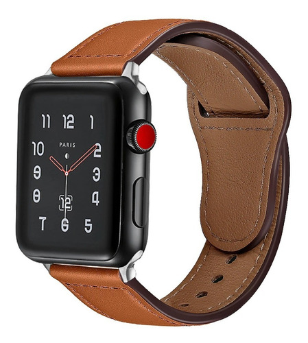 Correa De Cuero Para Apple Watch 38/40/41/42/44/45 Mm