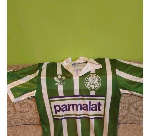 Camisa Original Época Palmeiras 1992 adidas Parmalat (leia)