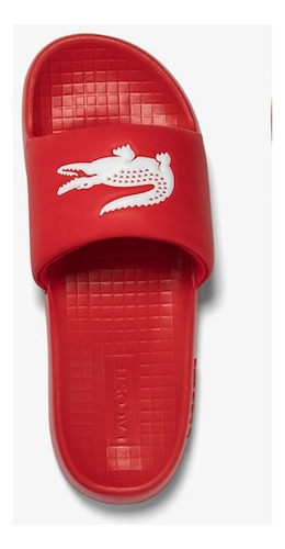 Lacoste Sandalias De Hombre  Croco 1.0 Roja