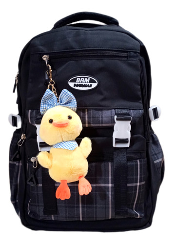 Mochila Brm Escolar Reforzada Kawaii Universitaria Grande 