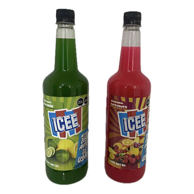 Jarabe Lima Limon O Tuti-fruto 12 Piezas De 1 Lt