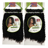 2 Cabelo Bio Vegetal Jerry Curl 220 Gramas Similar Ao Humano