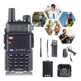 Kit Rádio Ht Digital Polícia Dual Band 128 Canais