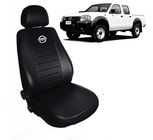 Funda Cubre Asiento Cuero  Pu  Nissan Frontier D/ Cabina