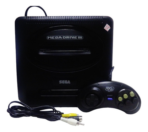  Mega Drive 3 Av/controle/fonte Interna Tectoy Cod Df