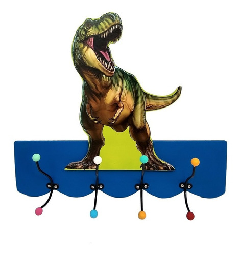 Perchero Infantil Dinosaurio Rex