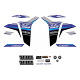 Kit Adesivos Xtz 250 Lander 2021 2022 Competition Blue Azul