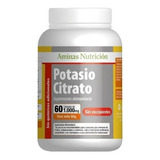 Citrato De Potasio 60cap 1000mg Aminas Envio Gratis