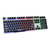 Teclado Gamer Alámbrico Retroiluminado Jertech K358 Usb 2.0