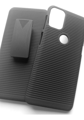 Capinha Para Moto G9 Plus + Suporte + Película 3d Vidro