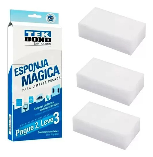 Kit 9 Esponjas Magica Multiuso Para Limpeza Pesada