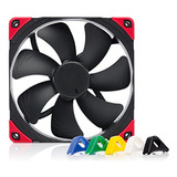 Ventilador Noctua Nf-a14 Pwm Chromax.black.swap, Silencioso