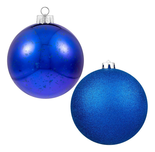 Adornos De Bolas Navideñas Xmasexp Blue Giant Irrompibles...