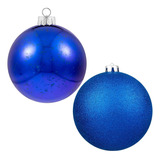 Adornos De Bolas Navideñas Xmasexp Blue Giant Irrompibles...