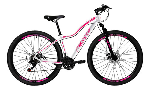 Bicicleta Aro 29  Feminina Ksw Alumínio 24v Freio A Disco 