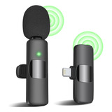 Iiq Microfono De Solapa Inalambrico Para iPhone, Mini Microf