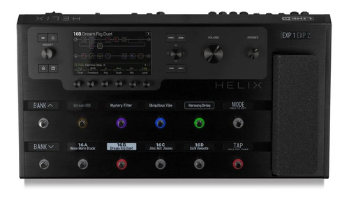 Procesador De Efectos P/guitarra En Pedalera Line 6 Helix 