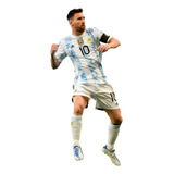 Vinilo Decorativo Sticker Messi 10 Argentina 100 X 50