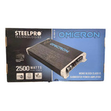 Amplificador Ómicron Steelpro Clase D Monoblok 2500w Max.