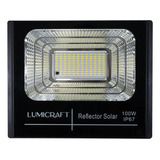 Reflector Solar Led 100w Lumicraft Alumbrado Publico