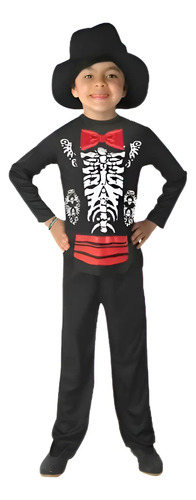 Disfraz Catrín Para Niño Halloween Día De Muertos