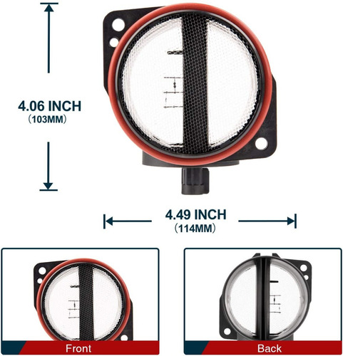 Sensor Maf Kia Sedona 2006 2007 2008 2009 2010 2011 3.8l Foto 4