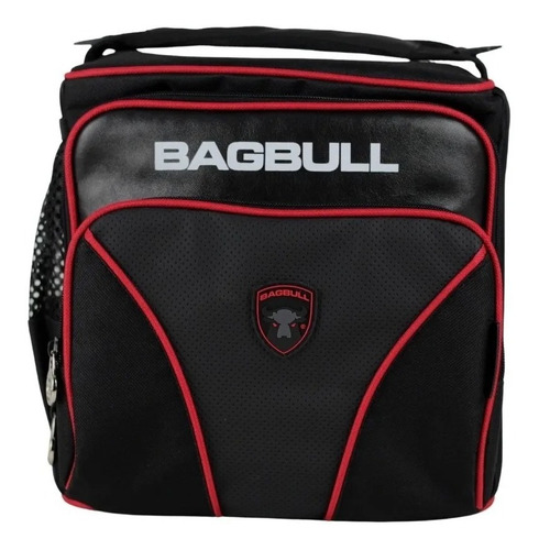 Lonchera Bagbull Fitness Termica Mochila Mini One Jaspe New! Color Negro-rojo