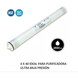 Paquete De 4 Membranas Osmosis Inversa 4x40 Ulp