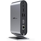 Docking Station Usb Tipo C 17 En 1 Dual Hmdi Vga Dp Rj45 Usb