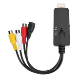 Para Hdmi A Av Rca 1080p Hd Convertidor Adaptador Cable Mach