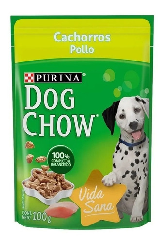 Sobres Purina Dog Chow (pollo) 20 Sobres 100 Gr