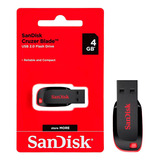 Pen Drive 4gb Sandisk Compilado Rock Motociclista 